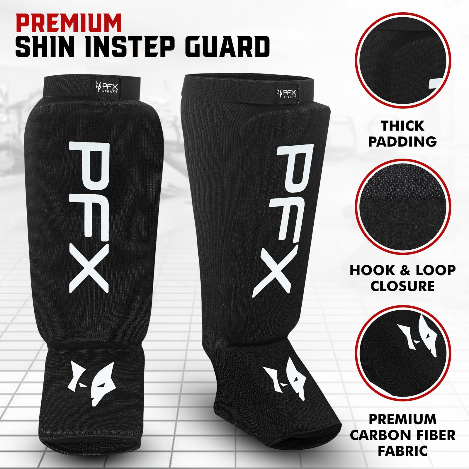 PFX Sports Shin Guard Foam - Image 3