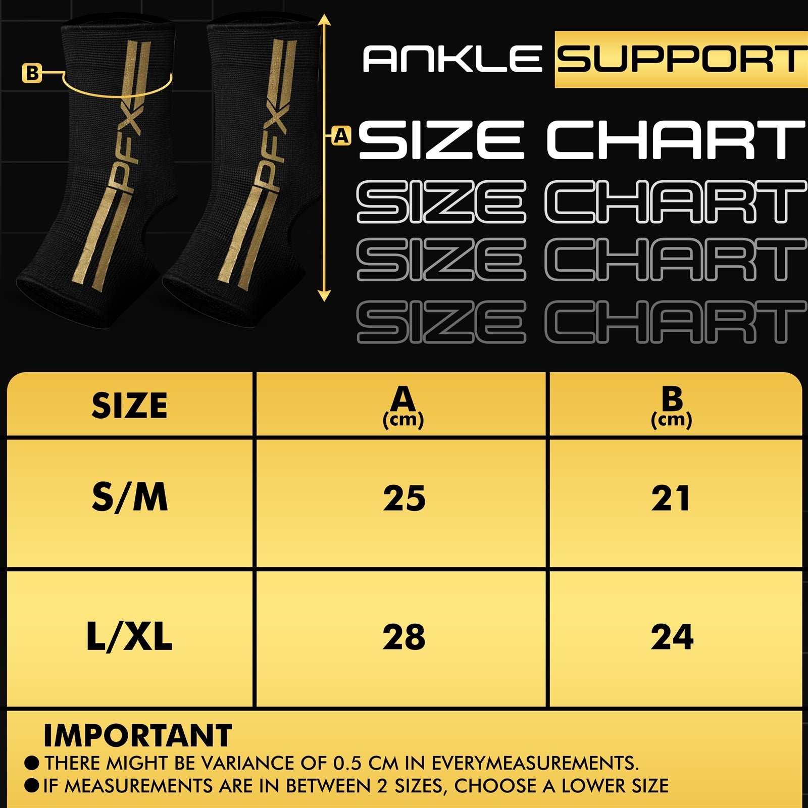 PFX Pro-Series Ankle Support Sleeves (Pair) - Image 7