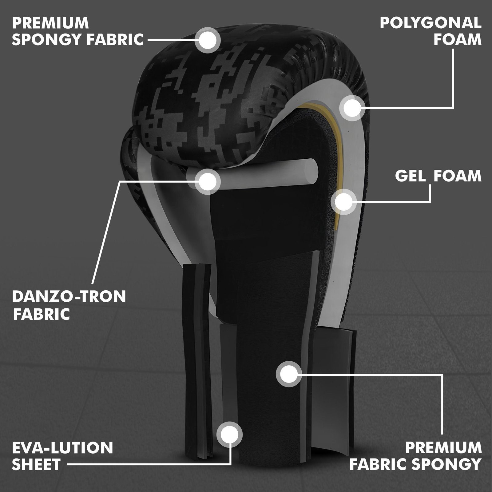 PFX Sports Leather Boxing Gloves – 8oz–16oz - Image 12