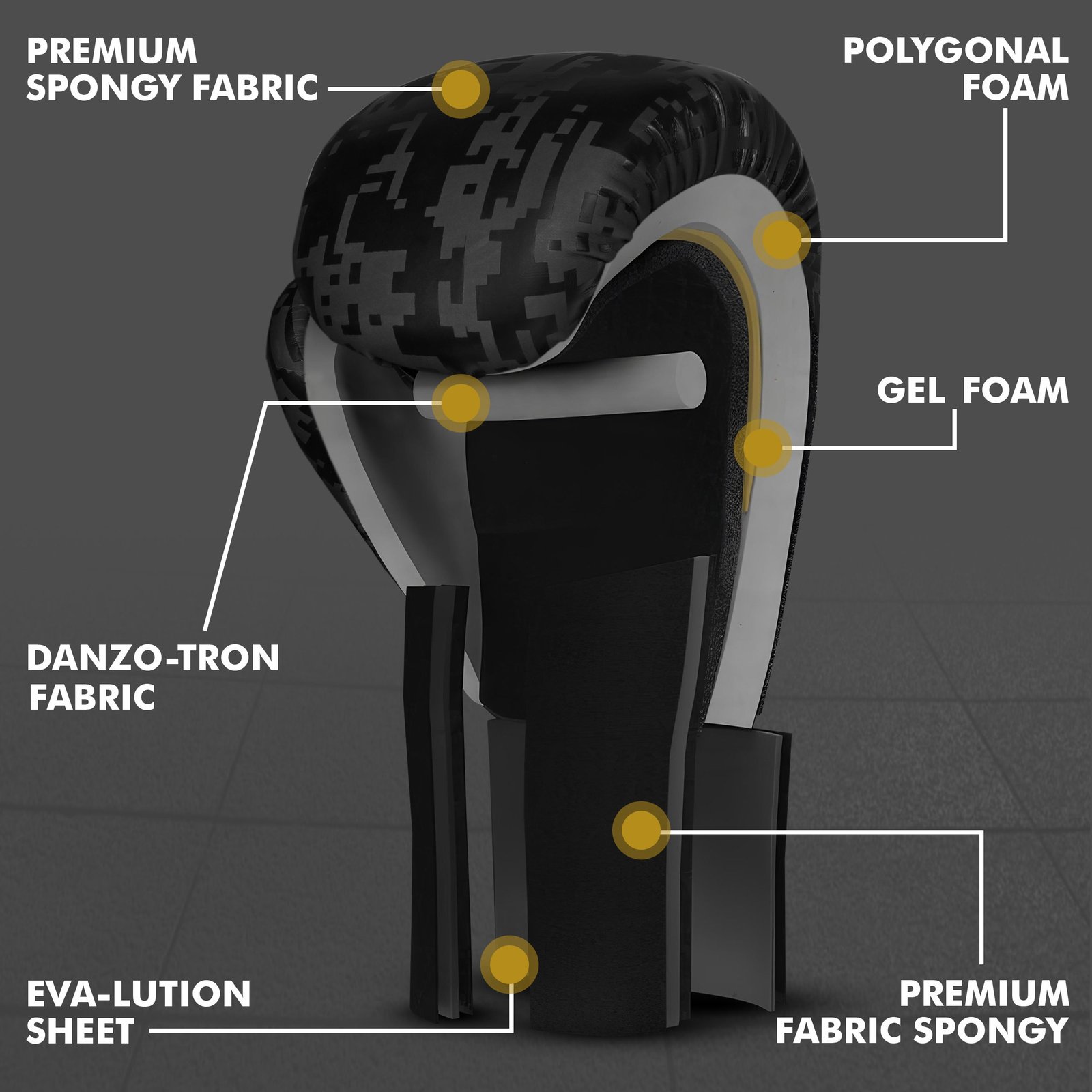 PFX Sports Leather Boxing Gloves – 8oz–16oz - Image 4