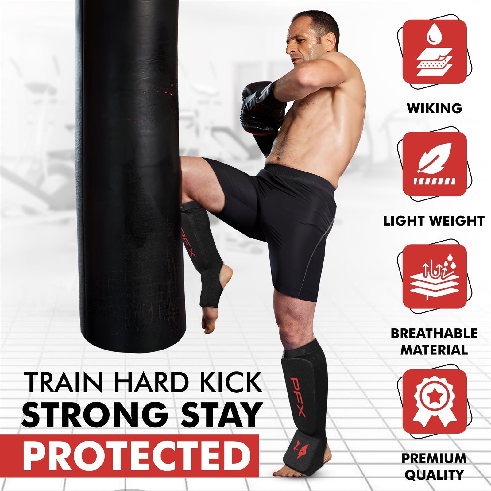 PFX Sports Shin Guard Foam - Image 20